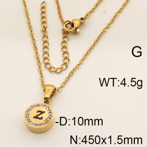 SS Necklace  6N4001727aakl-679