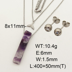 Natural Amethyst SS Sets  F90000874vbnb-900