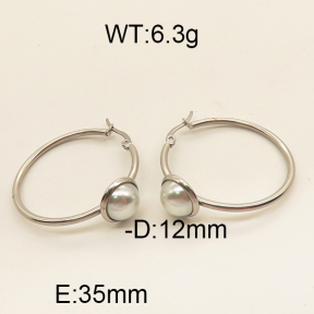 SS Earrings  6E3001835aajl-423