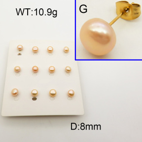 Natural Pearl Earring  F30000022vhov-900