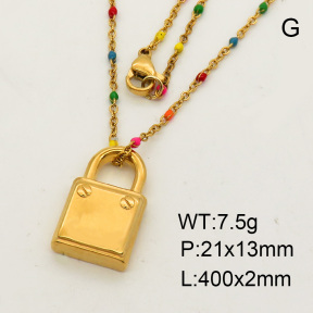 SS Necklace  FN0000807bbml-900