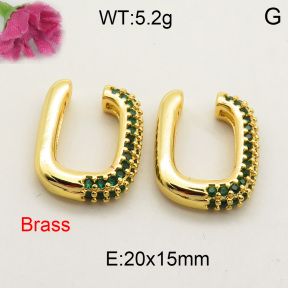 Fashion Brass Earrings  F3E401628bbml-L002