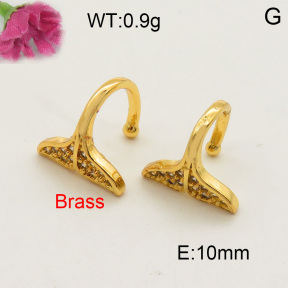 Fashion Brass Earrings  F3E401636baka-L002