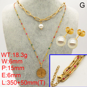 Shell Pearl Set  F90001013ahjb-900