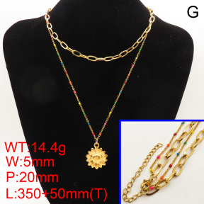 SS Necklace  FN0000869bhbl-900