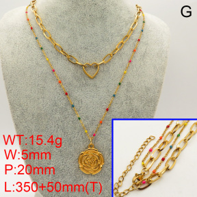 SS Necklace  FN0000888bhhp-900