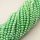 Glass Beads,Flat Bead,Faceted,Dyed,AB Grass Green,10 strands/package,2mm,(44cm),17",about 190 pcs/strand,Hole:0.8mm,about 4.5g/strand  XBG00514vaia-L021