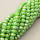 Glass Beads,Flat Bead,Faceted,Dyed,AB Green,10 strands/package,2mm,(44cm),17",about 190 pcs/strand,Hole:0.8mm,about 4.5g/strand  XBG00518vaia-L021