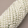 Glass Beads,Flat Bead,Faceted,Dyed,AB Porcelain White,10 strands/package,2mm,(44cm),17",about 190 pcs/strand,Hole:0.8mm,about 4.5g/strand  XBG00550vaia-L021