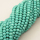 Glass Beads,Flat Bead,Faceted,Dyed,Malachite Green,10 strands/package,2mm,(44cm),17",about 190 pcs/strand,Hole:0.8mm,about 4.5g/strand  XBG00588vaia-L021