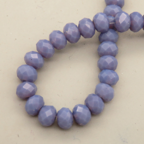 Glass Beads,Flat Bead,Faceted,Dyed,Deep Purple,10 strands/package,2mm,(44cm),17",about 190 pcs/strand,Hole:0.8mm,about 4.5g/strand  XBG00594vaia-L021