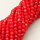 Glass Beads,Flat Bead,Faceted,Dyed,Crimson,10 strands/package,2mm,(44cm),17",about 190 pcs/strand,Hole:0.8mm,about 4.5g/strand  XBG00630vaia-L021