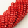 Glass Beads,Flat Bead,Faceted,Dyed,Jujube Red,10 strands/package,2mm,(44cm),17",about 190 pcs/strand,Hole:0.8mm,about 4.5g/strand  XBG00640vaia-L021