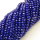 Glass Beads,Flat Bead,Faceted,Dyed,Royal Blue,10 strands/package,2mm,(44cm),17",about 190 pcs/strand,Hole:0.8mm,about 4.5g/strand  XBG00654vaia-L021