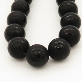 Natural Agate,Drawing on Surface, Frosted,Round,Black,Dyed,6mm,Hole:0.8mm,about  63 pcs/strand,about 22 g/strand,5 strands/package,15"(38cm),XBGB00049vbnb-L001