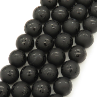Natural Agate,Drawing on Surface, Frosted,Round,Black,Dyed,6mm,Hole:0.8mm,about  63 pcs/strand,about 22 g/strand,5 strands/package,15"(38cm),XBGB00052vbnb-L001