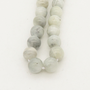 Natural Moon stone,Round,Gray,10mm,Hole: 1mm,about 39pcs/strand,about 55 g/strand,2 strands/package,15"(38cm),XBGB00476vabmb-L001