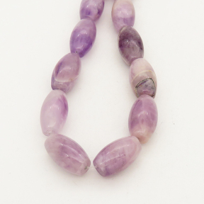 Natural Amethyst,Oval,Purple,20x12mm,Hole: 1mm,about 20pcs/strand,about 85 g/strand,2 strands/package,15"(38cm),XBGB00505vabjo-L001