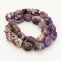 Natural Amethyst,Irregular Nuggets,Purple,10x15~11x18mm,Hole: 1mm,about 24pcs/strand,about 110 g/strand,2 strands/package,15"(38cm),XBGB00507vabjo-L001