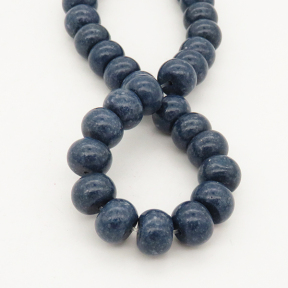 Natural Blue Coral,Abacus beads,Dyed.navy,7x10mm,Hole: 1mm,about 60pcs/strand,about 45 g/strand,2 strands/package,16"(42cm),XBGB00554vabio-L001