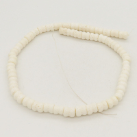 Natural White Coral,Column,White,8x9mm,Hole: 1mm,about 46pcs/strand,about 45 g/strand,2 strands/package,16"(42cm),XBGB00575vabho-L001