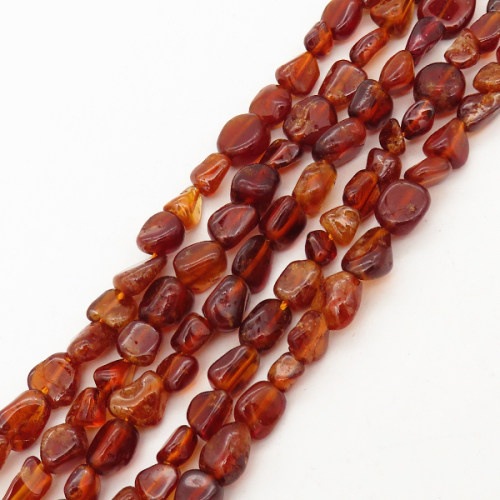 Natural Garnet,Irregular Nuggets,maroon,5x7~6x7mm,Hole: 1mm,about 55pcs/strand,about 25 g/strand,5 strands/package,15"(38cm),XBGB00617bhva-L001