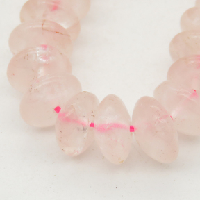 Natural Rose Quartz,Abacus beads,Pink,5x8mm,Hole:1mm,about 90 pcs/strand,about 40 g/strand,2 strands/package,15"(39cm),XBGB01036vabkb-L001