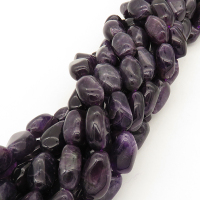 Natural Amethyst,Irregular shape,Purple,12x17mm,Hole:1mm,about 22 pcs/strand,about 60 g/strand,2 strands/package,15"(39cm),XBGB01124aivb-L001
