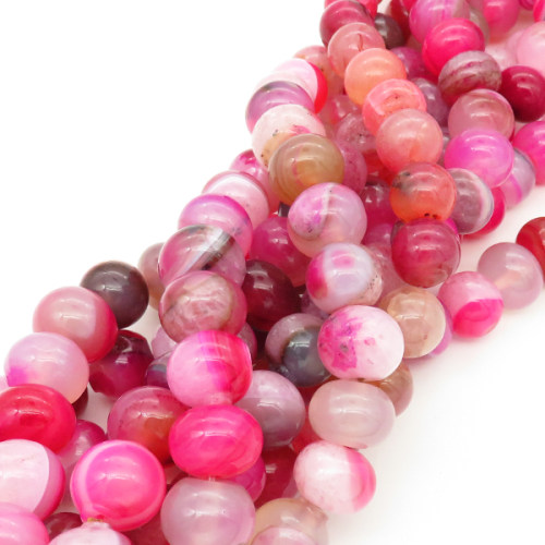 Natural Agate,Abacus beads,Dyed,Rose red,12*16mm,Hole:2mm,about 30pcs/strand,about 135g/strand,5 strands/package,15"(38cm),XBGB01838aivb-L001