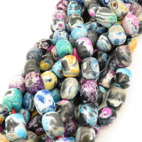 Natural Agate,Fire Agate,Drum bead,Dyed,Mixed color,11*14mm,Hole:0.8mm,about 27pcs/strand,about 72g/strand,5 strands/package,15"(38cm),XBGB02837vhov-L001