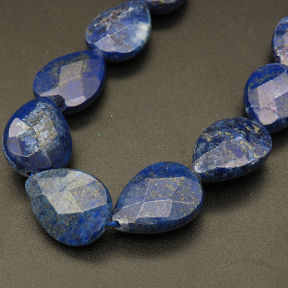 Natural Lapis Lazuli,Facted Drop,Royal blue,13*8*7mm,Hole:0.8mm,about 21pcs/strand,about 55g/strand,5 strands/package,15"(37cm),XBGB03295aivb-L001