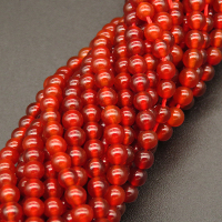 Natural Alabaster,Round,Dyed,Wine red,3mm,Hole:0.4mm,about 125pcs/strand,about 6g/strand,5 strands/package,15"(38cm),XBGB03975vbnb-L001