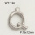 304 Stainless Steel Pendant & Charms,The letter Q,Polished,True color,12x15mm,about 1.9g/pc,5 pcs/package,PP4000105aahi-900
