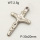 304 Stainless Steel Pendant & Charms,Faith cross,Polished,True color,20x30mm,about 2.4g/pc,5 pcs/package,PP4000343aahj-900