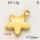 304 Stainless Steel Pendant & Charms,Solid star,Polished,Vacuum plating gold,12mm,about 4.0g/pc,5 pcs/package,PP4000352vaia-900
