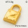 304 Stainless Steel Pendant & Charms,Padlock,Polished,Vacuum plating gold,13x21mm,about 5.6g/pc,5 pcs/package,PP4000360aaio-900