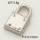 304 Stainless Steel Pendant & Charms,Padlock,Polished,True color,13x21mm,about 5.6g/pc,5 pcs/package,PP4000361aaho-900