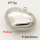 304 Stainless Steel Pendant & Charms,Hollow heart,Hand polished,True color,28x35mm,about 11.2g/pc,5 pcs/package,PP4000381aakl-900