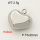 304 Stainless Steel Pendant & Charms,Hollow heart,Hand polished,True color,15x20mm,about 2.3g/pc,5 pcs/package,PP4000383vail-900