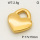 304 Stainless Steel Pendant & Charms,Heart padlock,Hand polished,Vacuum plating gold,15x17mm,about 4.4g/pc,5 pcs/package,PP4000394vaii-900