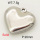 304 Stainless Steel Pendant & Charms,Solid heart,Hand polished,True color,20mm,about 3.9g/pc,5 pcs/package,PP4000417vaii-900