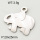 304 Stainless Steel Pendant & Charms,Elephant,Hand polished,True color,20x25mm,about 3.6g/pc,5 pcs/package,PP4000441aaho-900