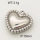 304 Stainless Steel Pendant & Charms,Heart,Polished,True color,15mm,about 3.1g/pc,5 pcs/package,PP4000461aahl-900