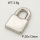 304 Stainless Steel Pendant & Charms,Padlock,Hand polished,True color,13x20mm,about 3.6g/pc,5 pcs/package,PP4000465aaho-900