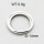 304 Stainless Steel Linking rings,Circle,Polished,True color,14mm,about 0.8g/pc,5 pcs/package,6AC300490aabm-906