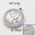 304 Stainless Steel Pendant & Charms,Avatar,Polished,True color,18mm,about 4.6g/pc,5 pcs/package,6AC300510vahk-906
