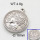 304 Stainless Steel Pendant & Charms,Avatar,Polished,True color,18mm,about 4.8g/pc,5 pcs/package,6AC300514vahk-906