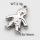 304 Stainless Steel Pendant & Charms,Boy,Polished,True color,14x15mm,about 2.3g/pc,5 pcs/package,6AC300522aahj-906