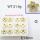 304 Stainless Steel Ear Studs,Rhinestone,Epoxy,Flower,Polished,Vacuum plating gold,15mm,about 21.4g/package,6 pairs/package,6E4002737vhpi-900