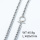 304 Stainless Steel Necklace Making,Side Chain,Toggle Clasps,Polished,True color,L:450mm,W:7mm,about 45.9g/pc,3 pcs/package,3N2001282aakl-066